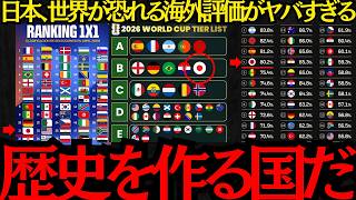 【サッカー日本代表】「歴史を作る国だ」日本代表に対して世界が恐れる海外評価がヤバすぎる！【海外の反応】