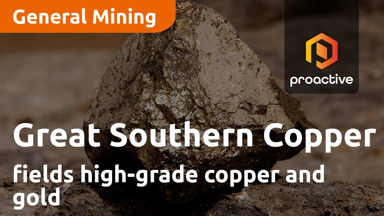 Great Southern Copper fields high-grade copper and gold in Teresita rock chips
