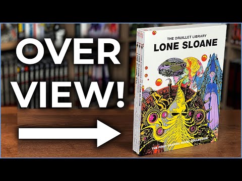 Lone Sloane Boxed Set Overview! The craziest most beautiful art in one box set!