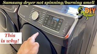 Dryer Not Starting or Spinning — Jammed/Humming