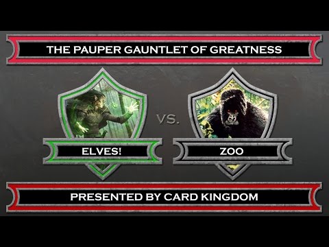 Elves vs. Zoo - Pauper MTG Gauntlet of Greatness