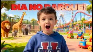 Passeio INFANTIL no Zoológico e Parque de Diversões com Matheus É MUITO DIVERTIDO!