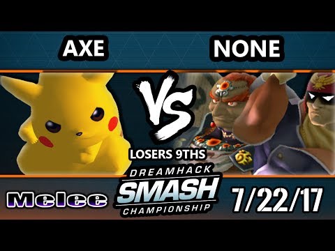 DHATL 17 Melee - Tempo | Axe (Pikachu) Vs. ALG | n0ne (Captain Falcon, Gannondorf) SSBM Singles L9th