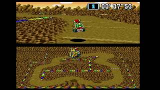 Super Mario Kart - Choco Island 1 in 56"95