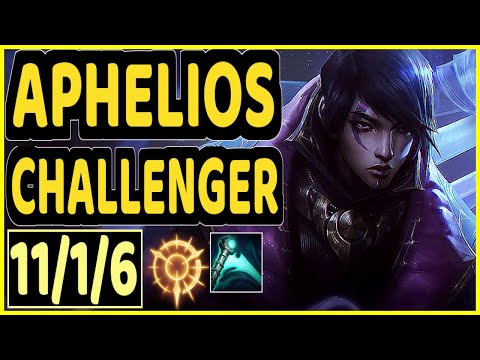 ATTILA (APHELIOS) - 11/1/6 KDA CHALLENGER GAMEPLAY - EUW
