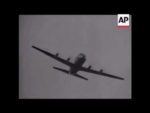 Potez 840 demonstration at Paris-Le Bourget Airshow in 1963
