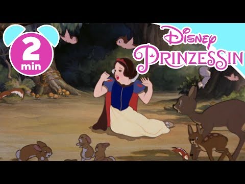 SCHNEEWITTCHEN: Lieblingsszene – Schneewittchen freundet sich mit den Tieren an | Disney Junior