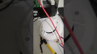 Fire alarm manual call point testing