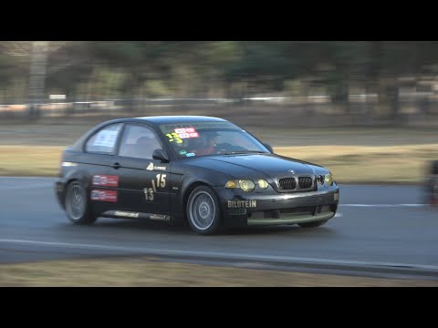 Krzysztof Żyła, BMW E46 320 - VI SuperOES 2021 Tor Poznań - 15.01.2022