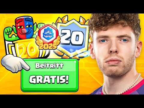 😱🏆TOP 5 *BEST* DECKS for 20 WINS! (FREE EMOTE) | Clash Royale German