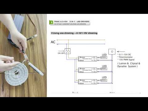 5 in 1 Dimmable LED Driver 200W (Stardard Size)