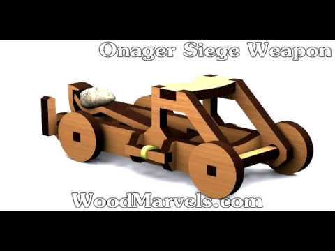 Mangonel Siege Weapon: How to Build (HD)