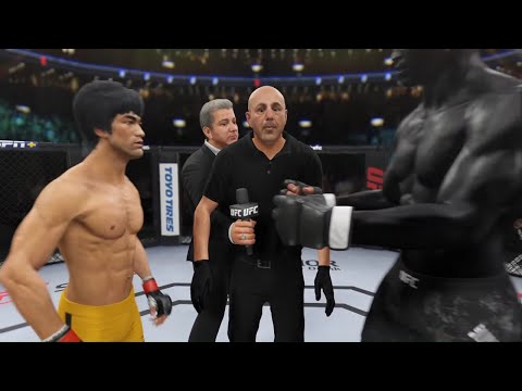 Bruce Lee vs. Black Unicorn - EA Sports UFC 4 - Dragon Fights 🐉