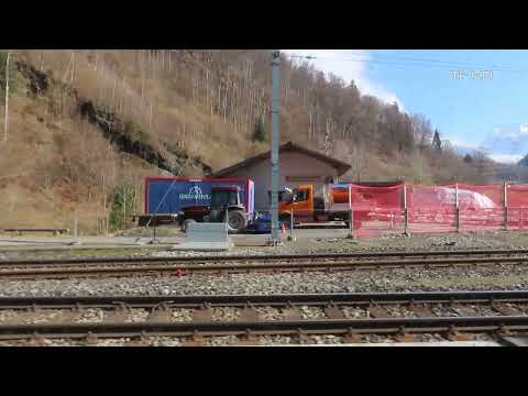 Zug Mitfahrt Grindelwald - Interlaken Ost ,  Zweilütschinen - Wilderswil, Train ride, Viagem de trem