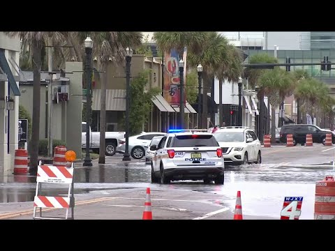 Cleanup underway in Jacksonville after Nicole