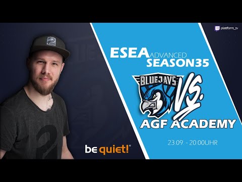 23.09.2020 | AGF Academy vs. BLUEJAYS International | de_inferno | ESEA Advanced | German Cast
