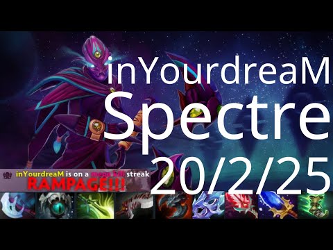inYourdreaM Spectre vs Terrorblade - from -20K to 62K - TnC vs AUS g3 - The Summit S13