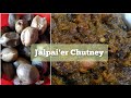 Jalpai'er Chutney | Olive 🫒 Chutney | Easy and tasty  @sathiskitchenquickfoods