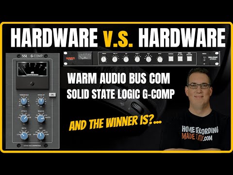Warm Audio bus Comp vs SSL G Bus Comp