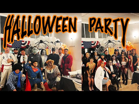 LIT HALLOWEEN PARTY! WITH THE FAM! HAUNTED HOUSE FAIL!