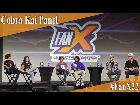 Cobra Kai Panel - Full Panel/Q&A - Salt Lake FanX 2022