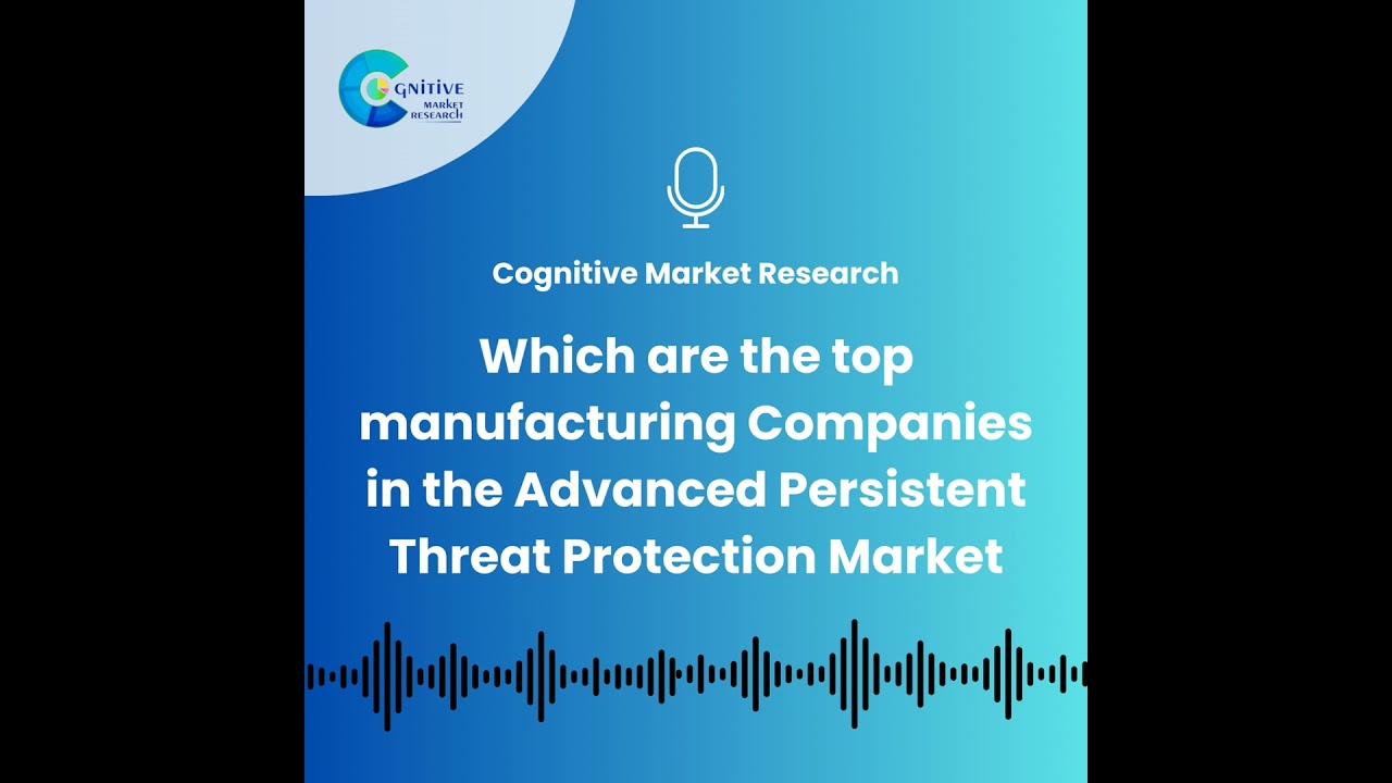 Which are the top manufacturing Companies in the Advanced Persistent Threat Protection Market
