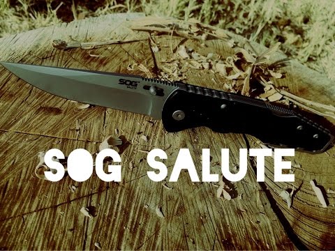 SOG Salute EDC Knife Review: Hard Use Hand Shredder