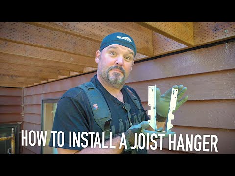 How To Properly Install Joist Hangers || Dr Decks
