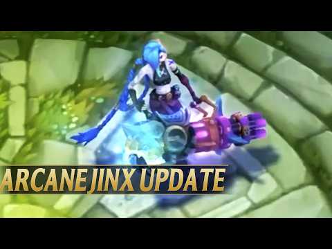 ARCANE JINX RETURNS WITH NEW MODELS AND ANIMATIONS - League of Legends