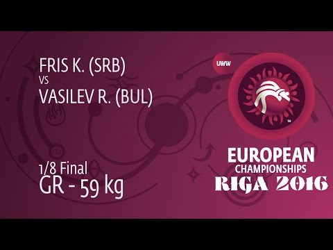 1/8 GR - 59 kg: K. FRIS (SRB) df. R. VASILEV (BUL), 6-0