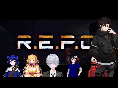【REPO】みんなでお宝さがすかも?!!with桐ケ谷ユウ&蘭蜜柑&冬本雪樹&ルル