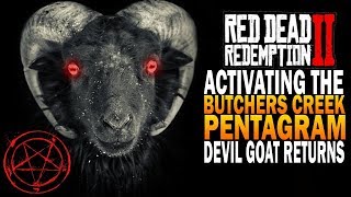 Activating The Butchers Creek Pentagram! Red Dead Redemption 2 Secret Easter Eggs [RDR2]