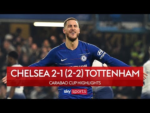 Chelsea 2-1 Tottenham | Carabao Cup