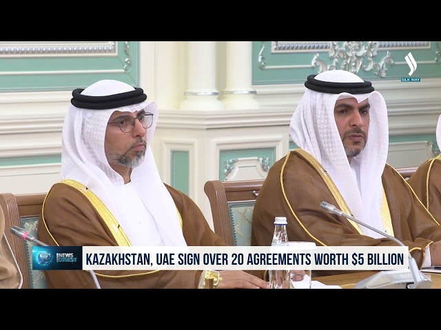 Kazakhstan, UAE sign over 20 agreements worth $5 billion