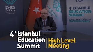 4th Istanbul Education Summit | High Level Meeting