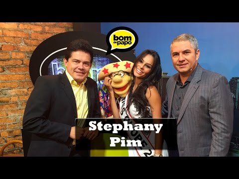 Programa Bom de Papo 28/09/2015 - STEPHANY PIM