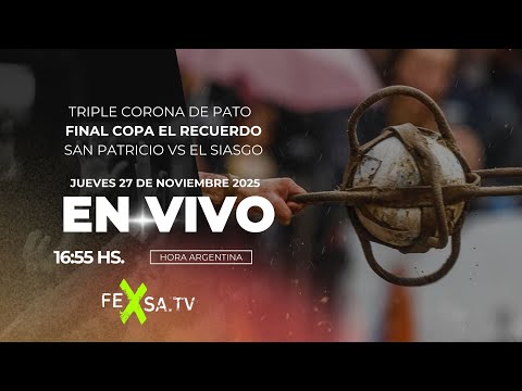 Triple Corona de Pato: Final Copa El Recuerdo San Patricio vs El Siasgo