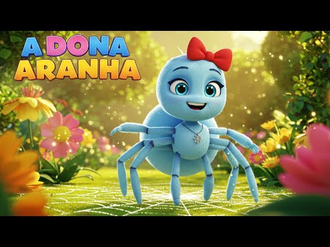 A Dona Aranha | Aventuras no Jardim | Música e Animação Infantil