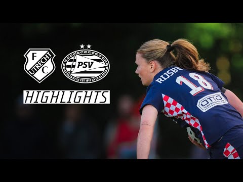 Highlights | PSV Vrouwen draait een achterstand om en wint in Utrecht  👊