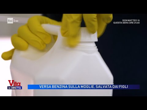 Cavarzere, versa benzina sulla moglie: salvata dai figli - Vita in diretta 08/01/2026