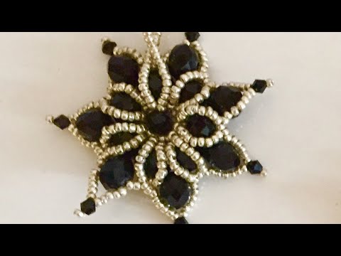 Princess Necklace Tutorial  Pendant  - Prenses Abiye Kolye Yapımı Part 1