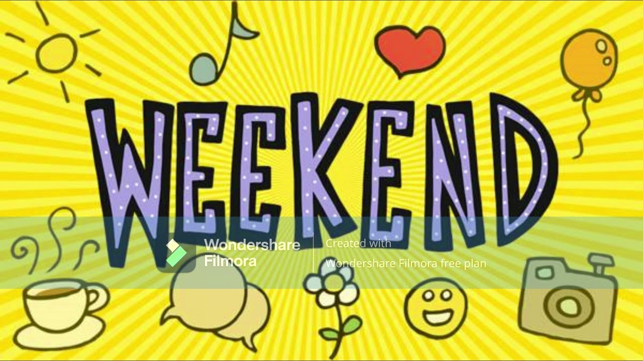 Invitations for the weekend listening exercise