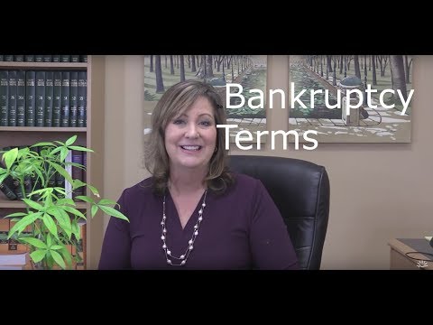 Bankruptcy Terms Video