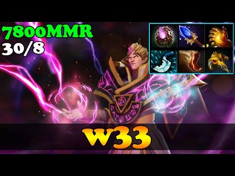 w33 7800 MMR Plays Invoker Vol 20 - Dota 2
