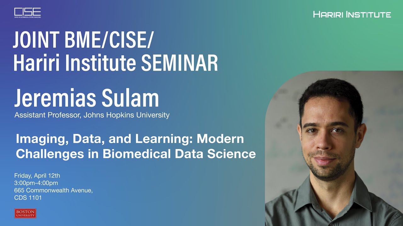 CISE Distinguished Seminar Series