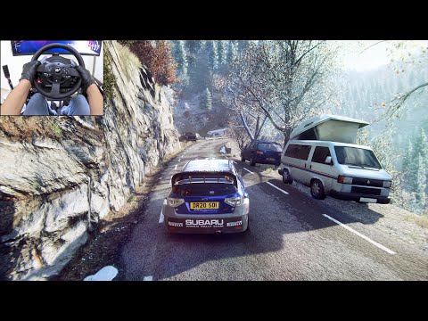 Subaru Impreza STi - Dirt Rally 2.0 | Thrustmaster T300RS gameplay