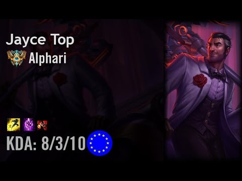 Jayce Top vs Gragas - Alphari - EUW Challenger Patch 6.7