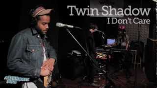 Twin Shadow - "I Don't Care" (Live at WFUV)