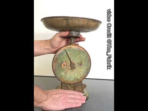 Full Restoration The 1920s Kitchen Scale |Restoration Review Must Watch.#asmr #howto #viralyoutubes
