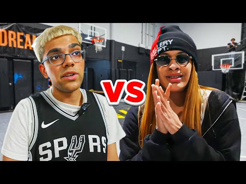 N3on vs WNBA Star Chennedy Carter Basketball 1v1!
